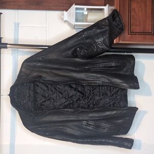 Perry Ellis Leather Jacket